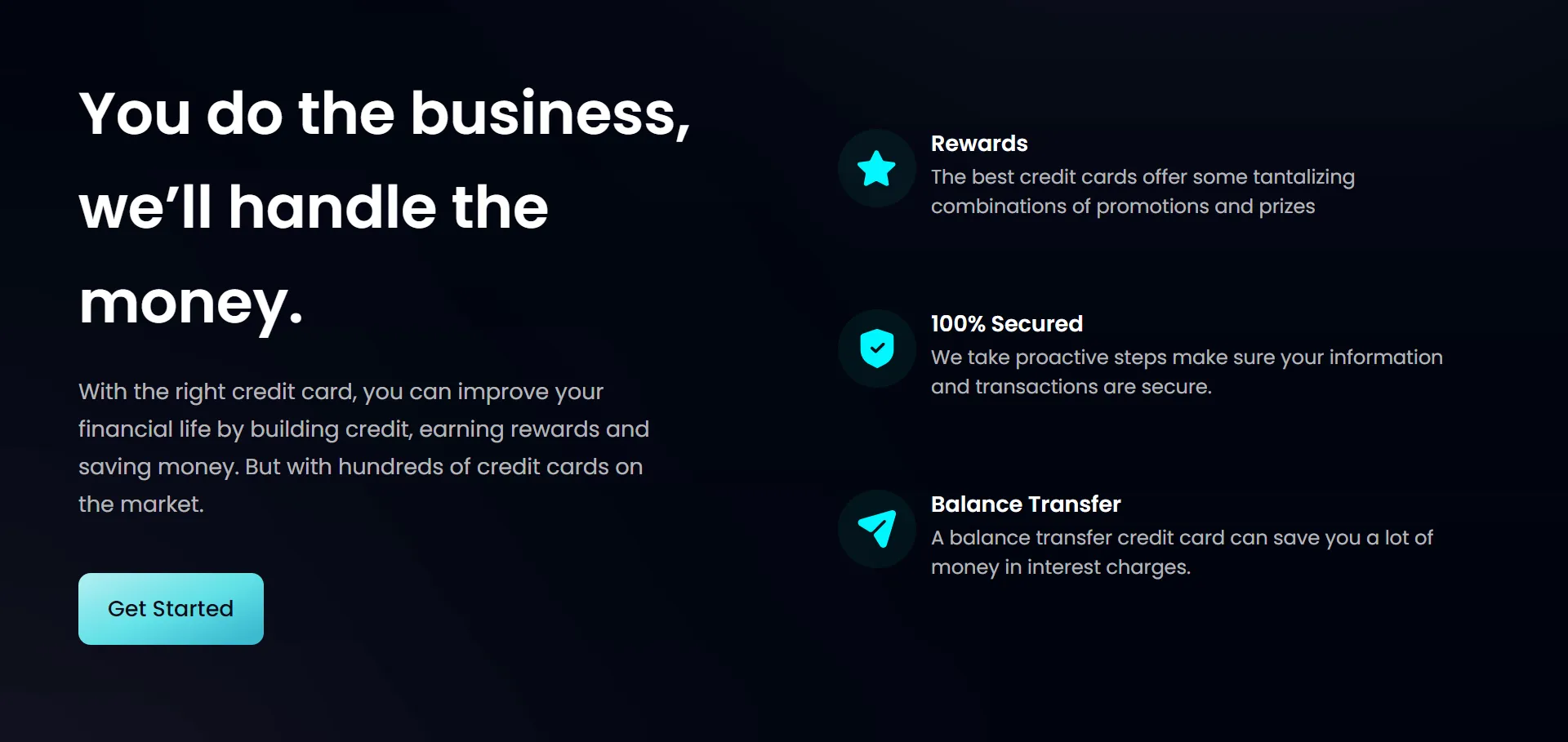 Responsive screens HooBank