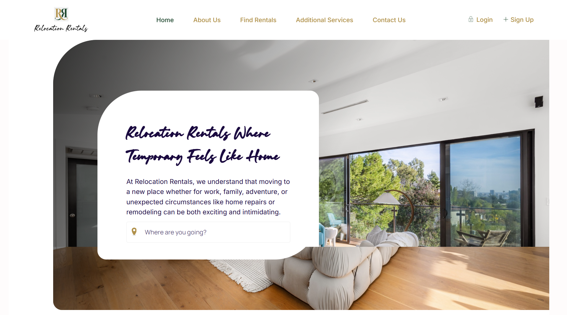 Relocation Rentals project